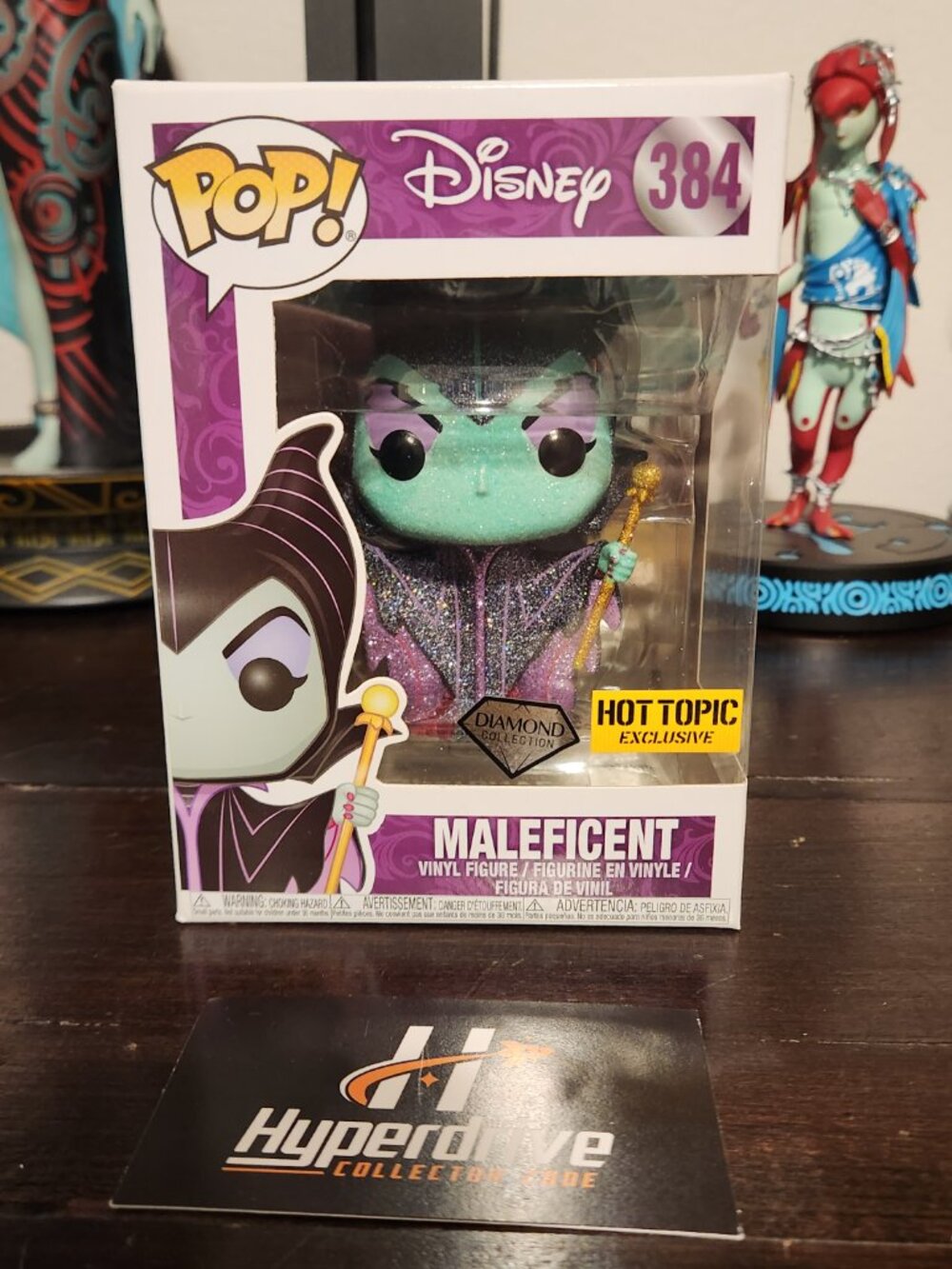 Disney's Sleeping Beauty Maleficent Funko Pop! Vinyl #384 Diamond Exclusive